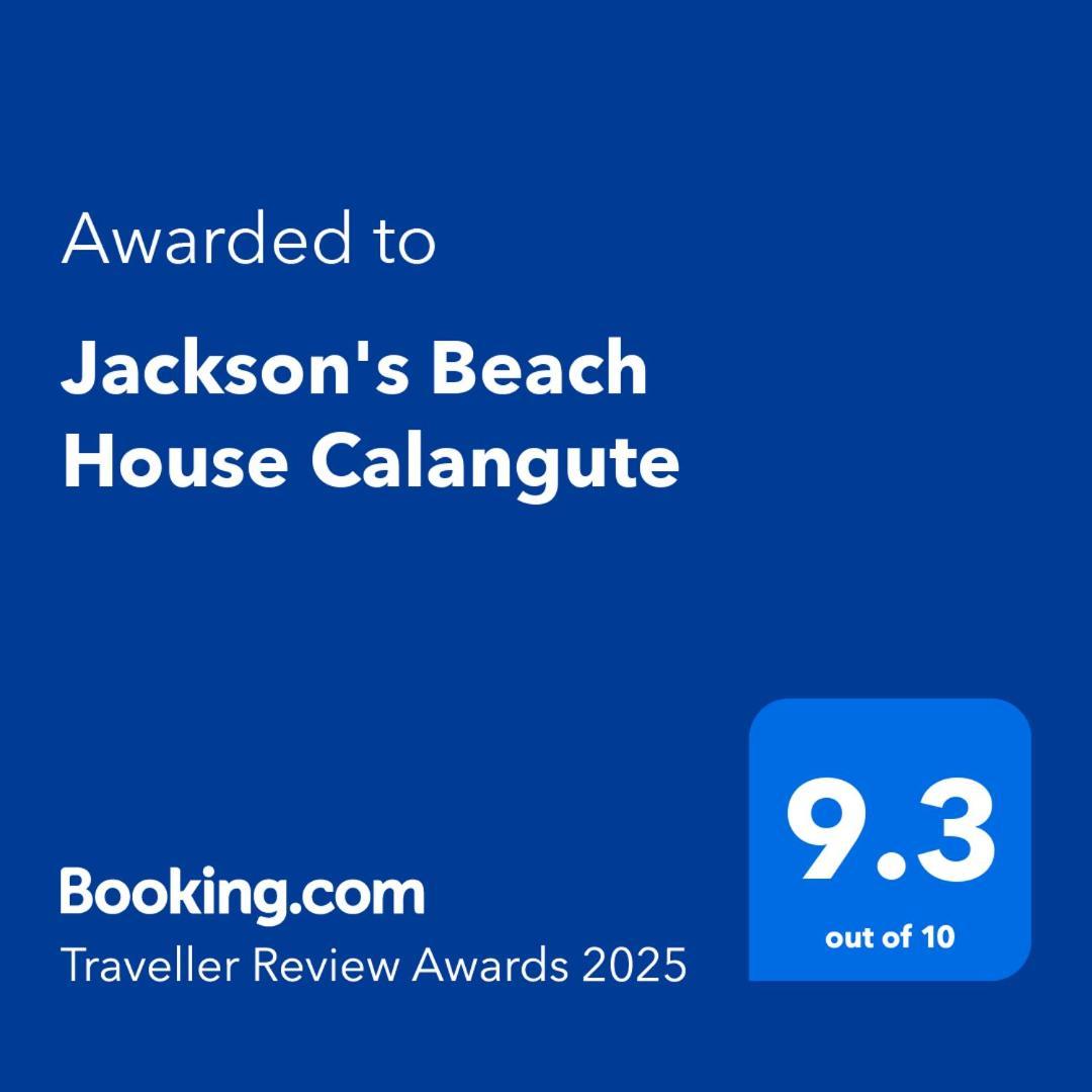 Jackson'S Beach House Calangute Apart otel Dış mekan fotoğraf